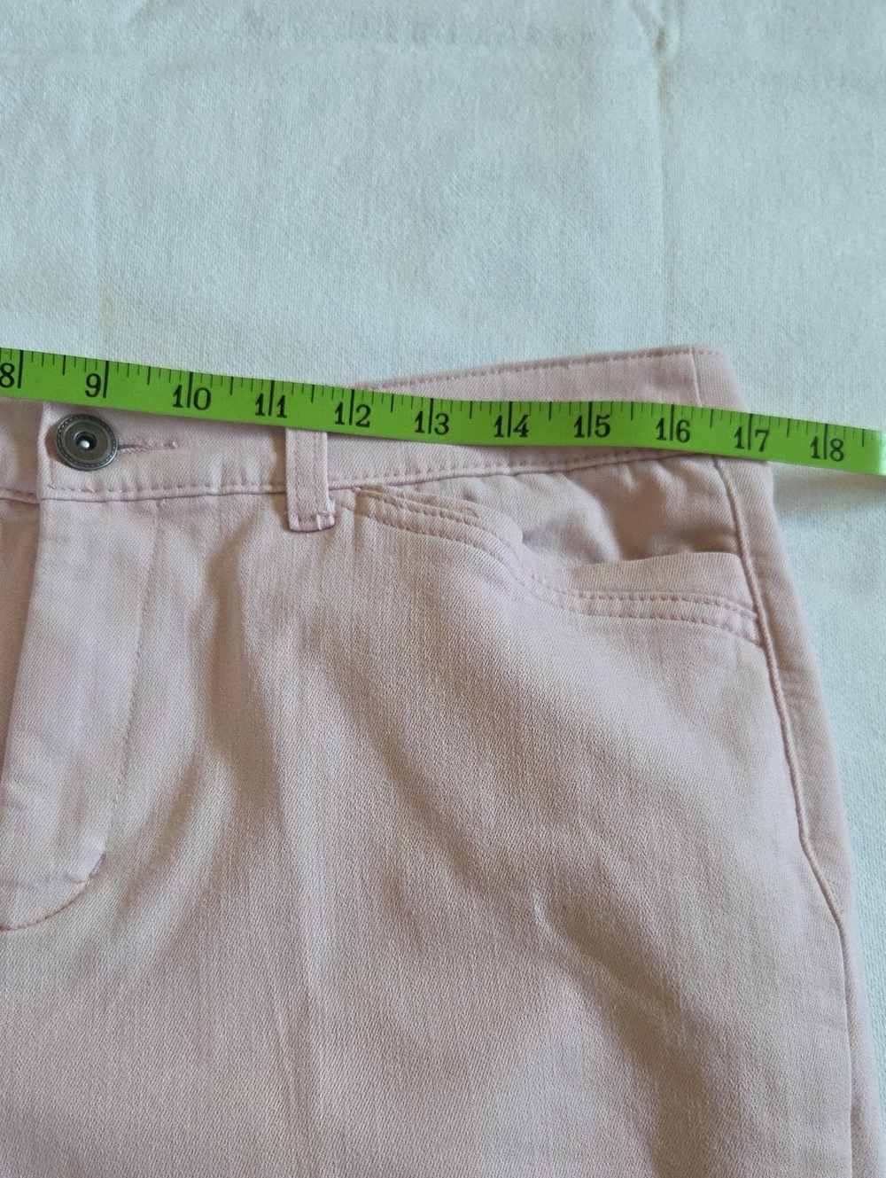 Christoper & Banks Classic Women's Straight-Leg Jeans in Light Pink - Picture 4 of 9